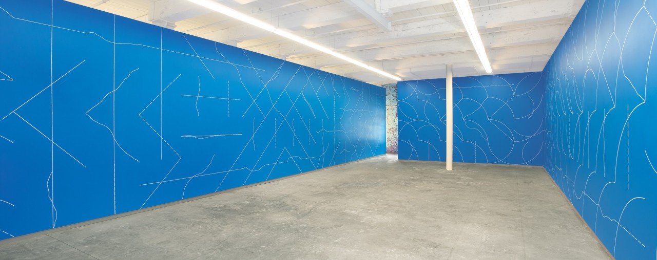 Wall Drawing #260A installed