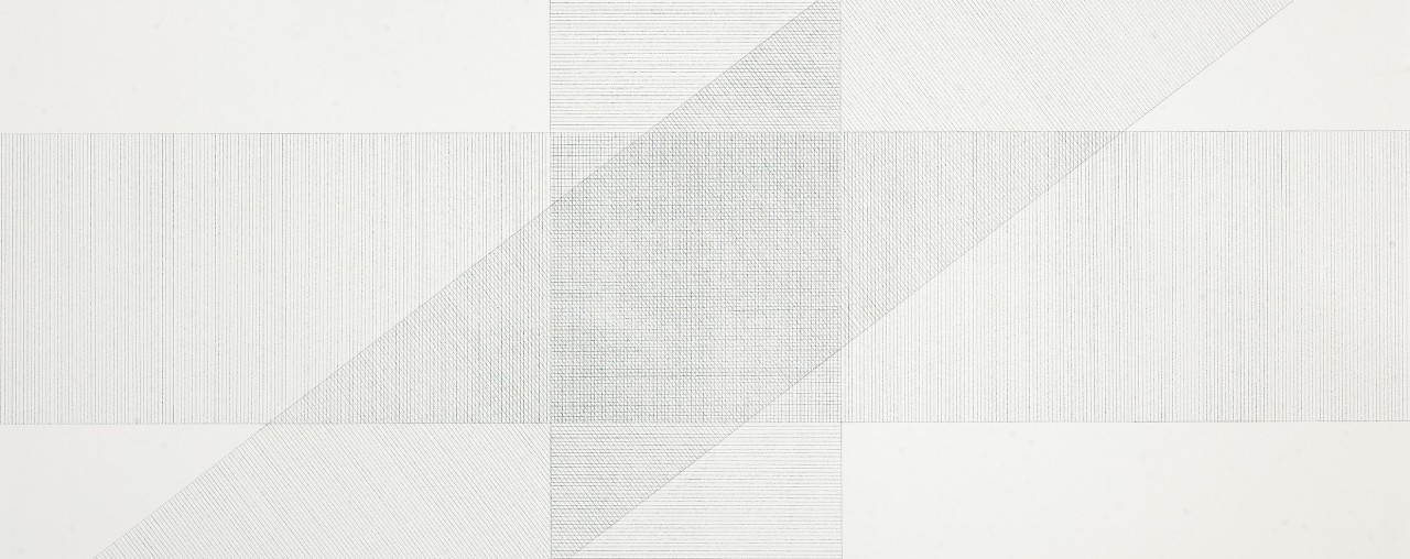 Wall Drawing #16 installed