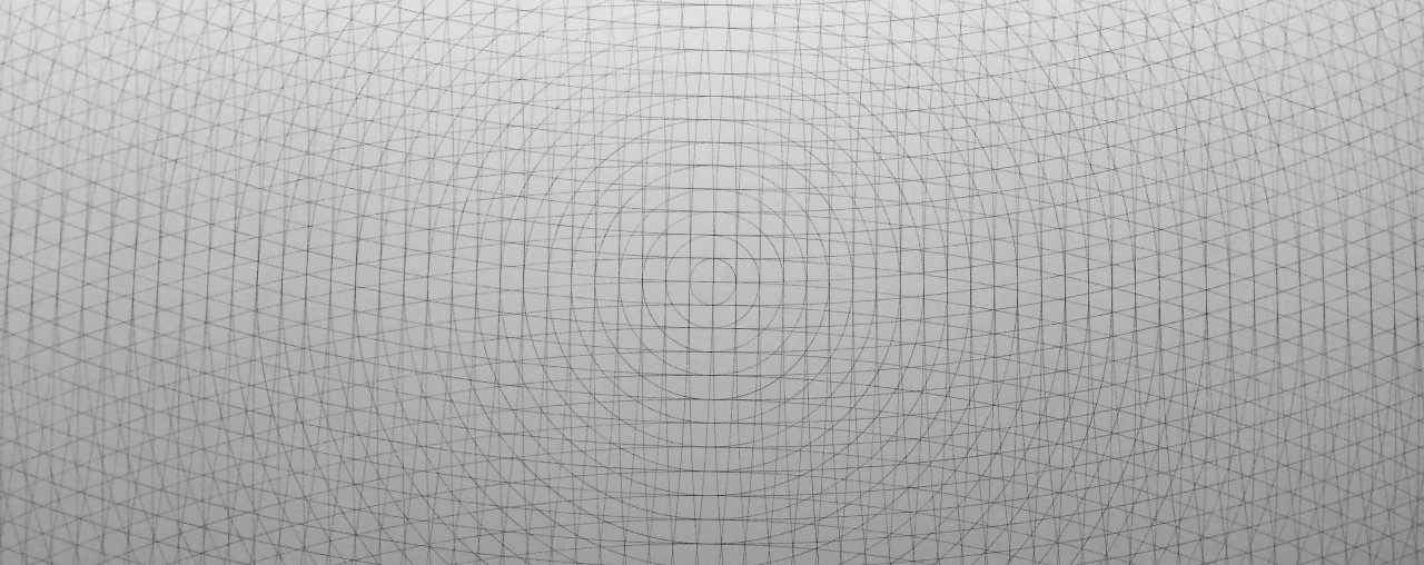 Wall Drawing #138 installed