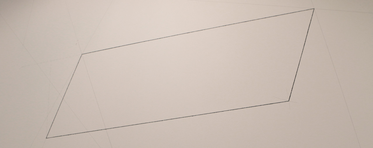 Wall Drawing #238 installed