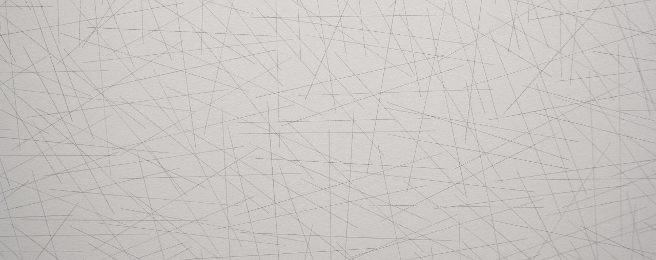 Wall Drawing #86 installed