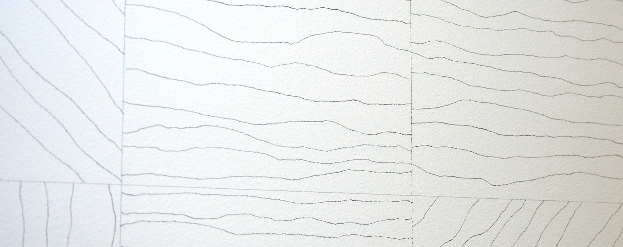 Wall Drawing #88 installed