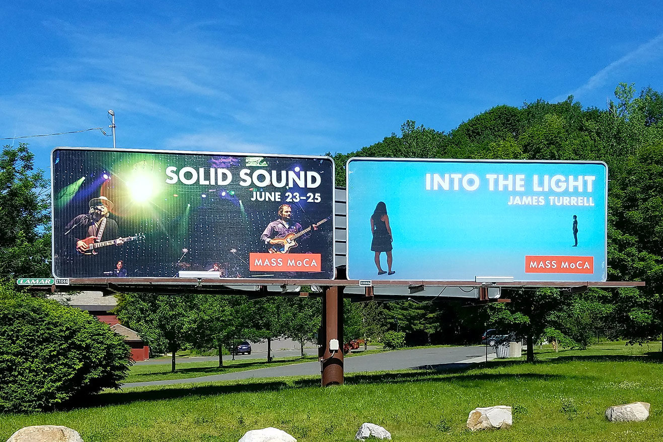 Solid Sound/James Turrell Billboard