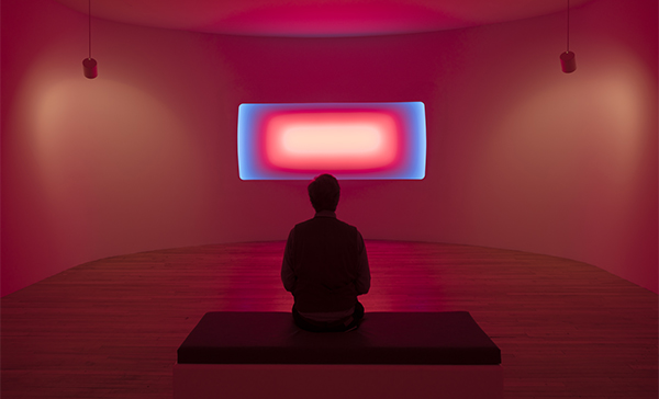 James Turrell Dissolve (Curved Wide Glass)