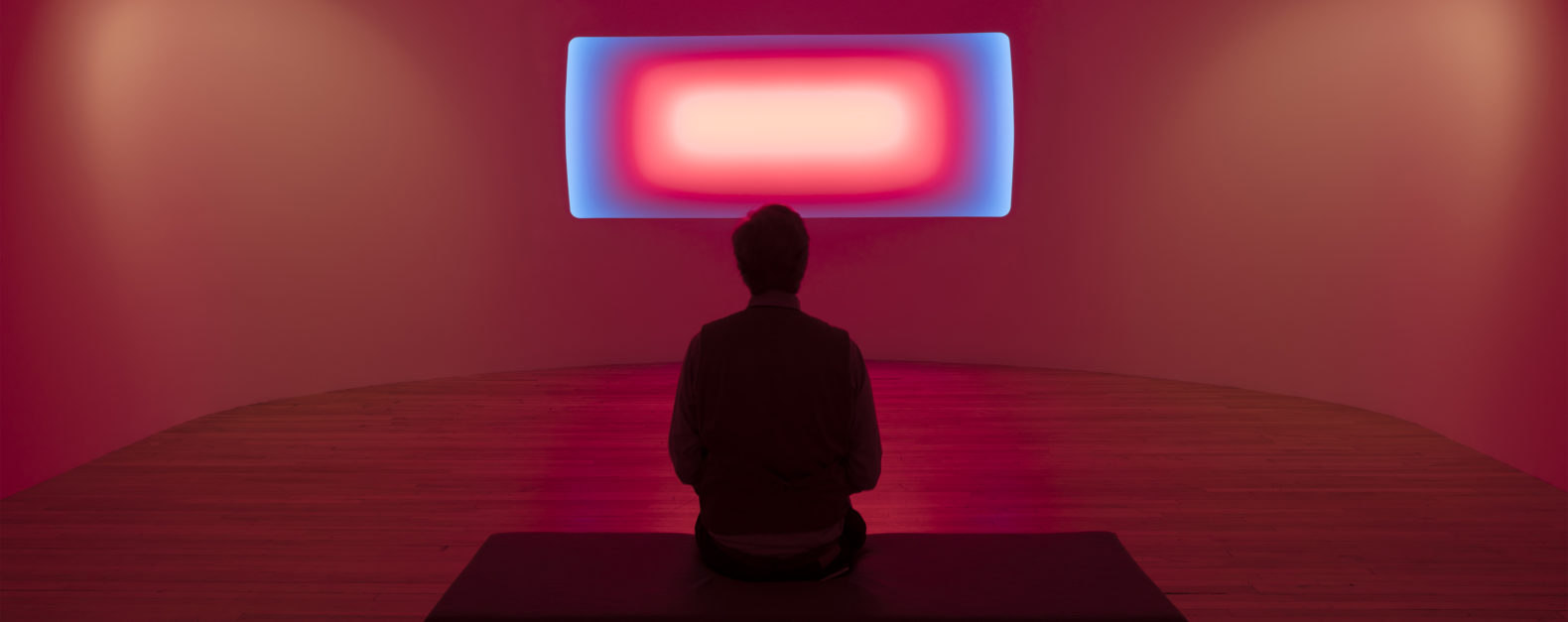 James Turrell Dissolve (Curved Wide Glass)