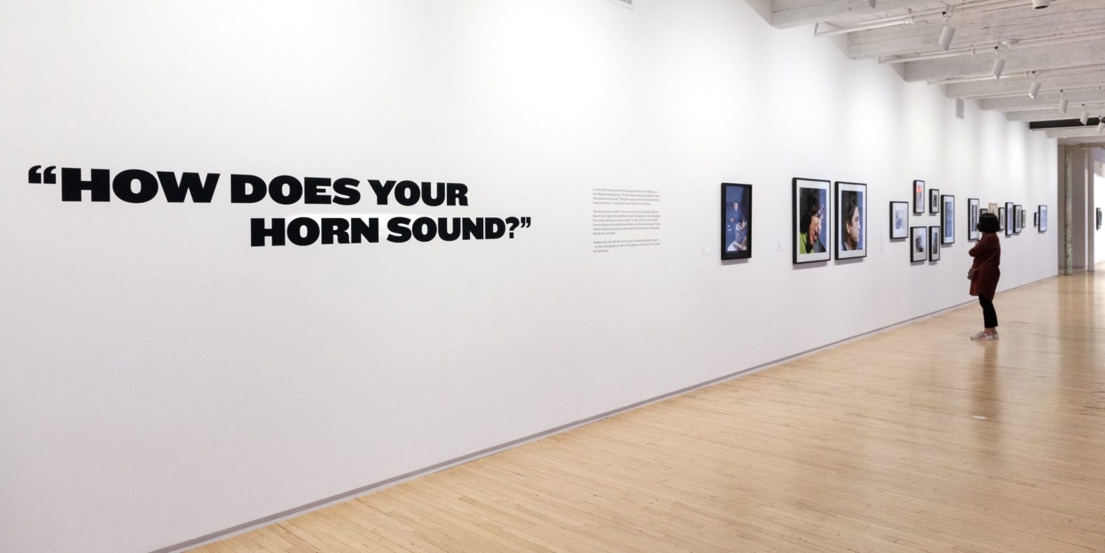How Does My Horn Sound? installation view