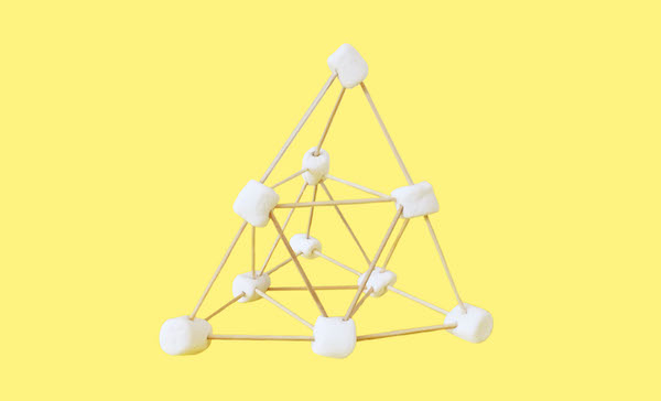 Marshmallow + Toothpick Sculptures