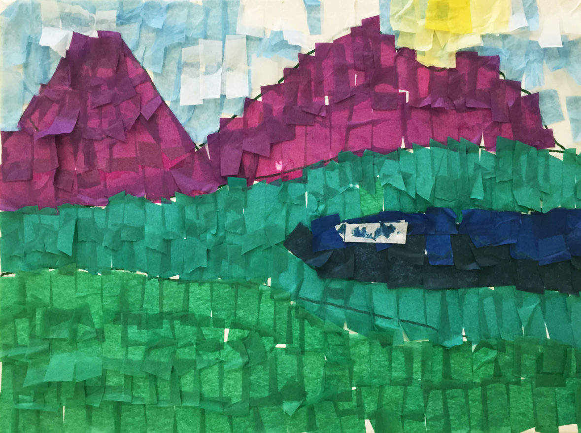 Tissue Paper Piñata Paintings featured image