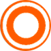 Orange icon that indicates a brochure