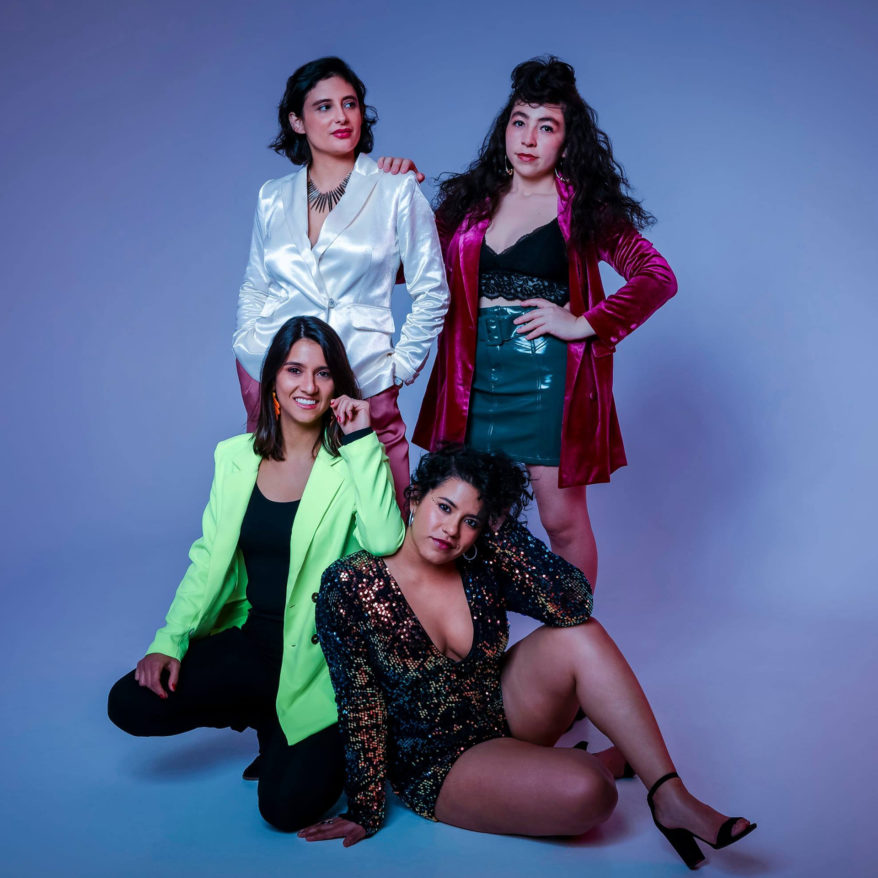 LADAMA feature image, four members against a lilac background