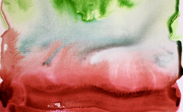 Frozen Watercolor feature image, watercolor painting abstract