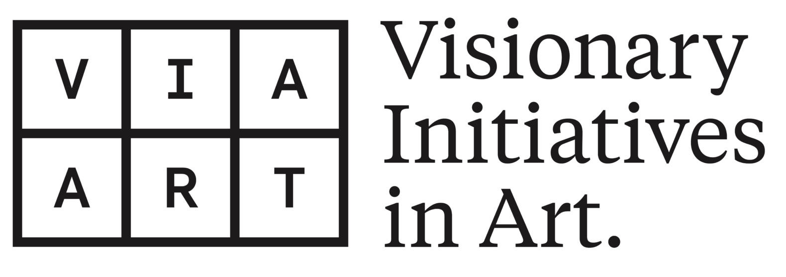 Visionary Initiatives in Art logo