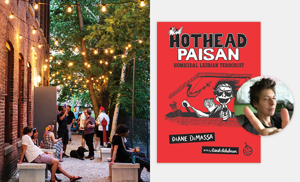 The Chalet image, Hothead Paisan book cover and author photo