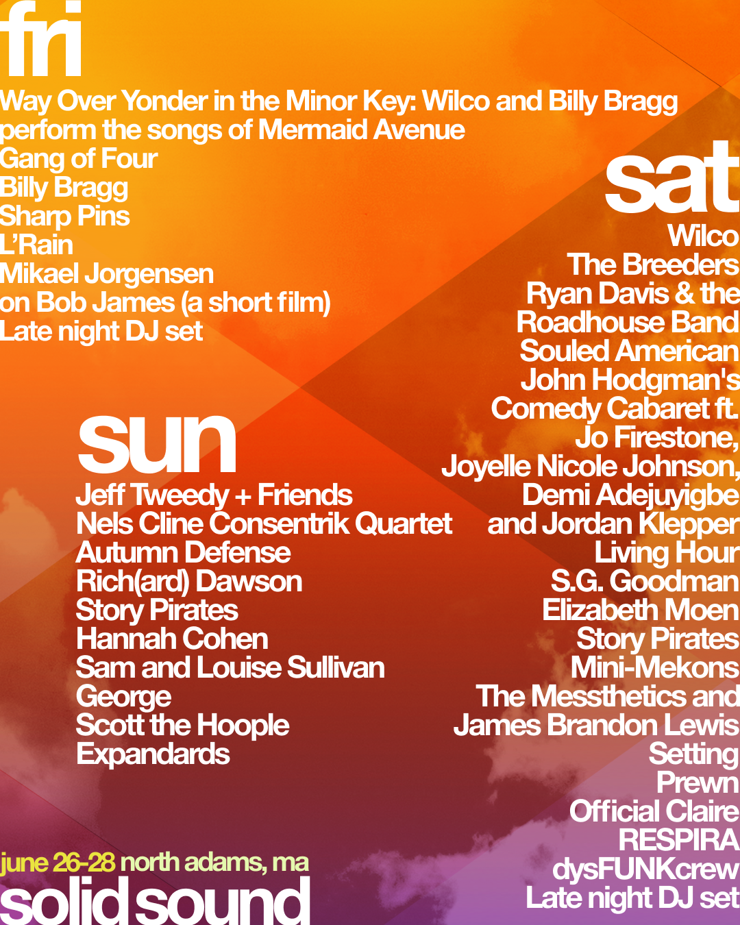 Wilco's Solid Sound 2026 | MASS MoCA